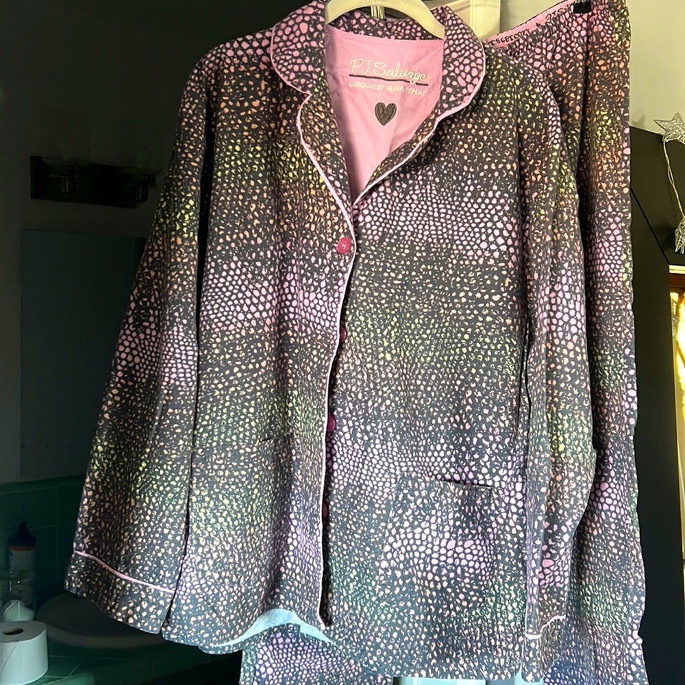 PJ Salvage flannel pajamas